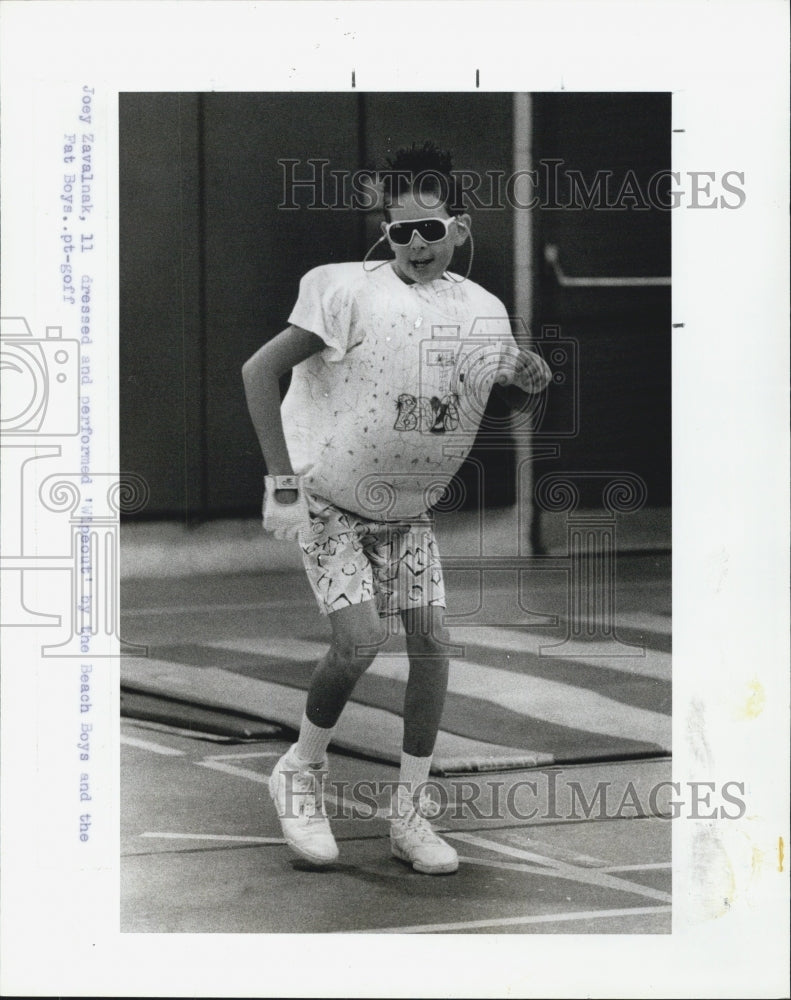 1987 Press Photo New Port Richie Recreation Dept - Historic Images