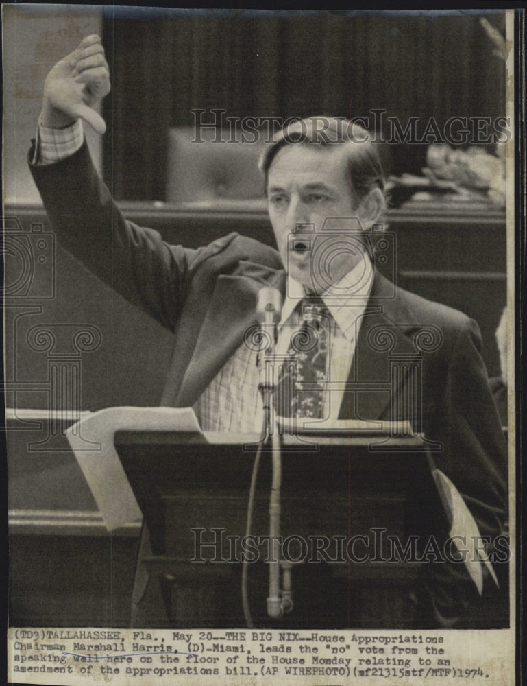 1974 Marshall Harris Democrat - Historic Images