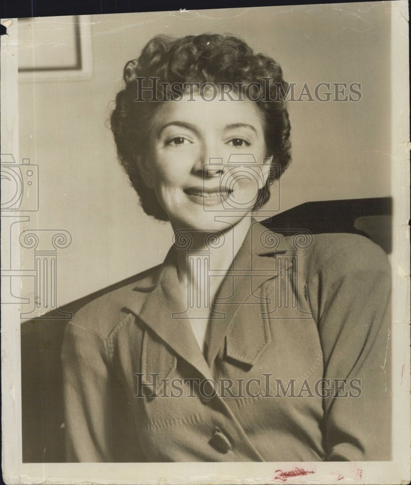 Press Photo Helen Hayes,american actress. - Historic Images