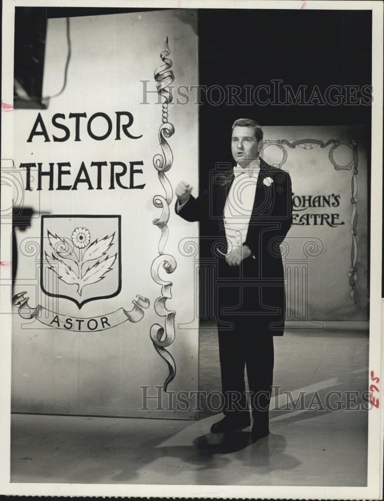 Press Photo Peter Lind Hayes - Historic Images