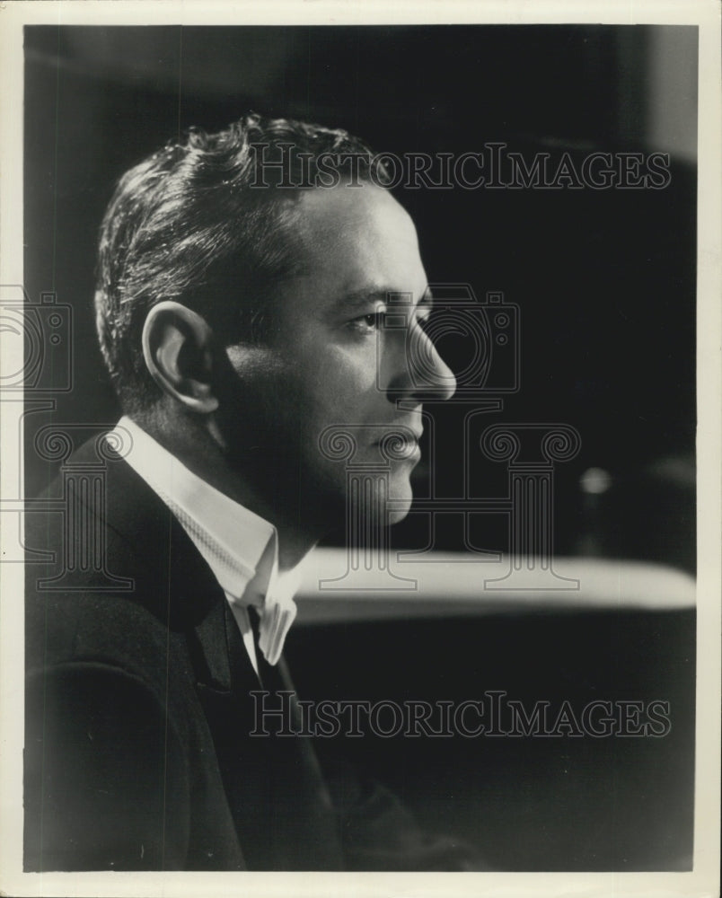Press Photo Leonard Pennario American classical pianist and composer. - Historic Images