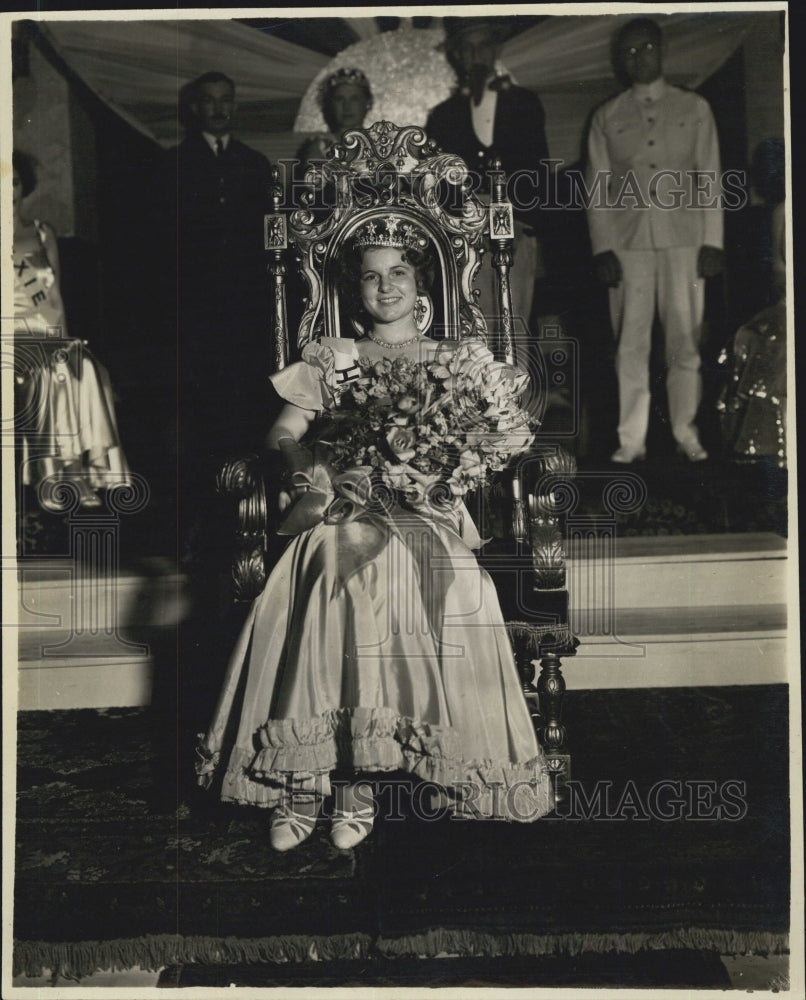 1932 Hilda Ray Miss Europe Festival States - Historic Images