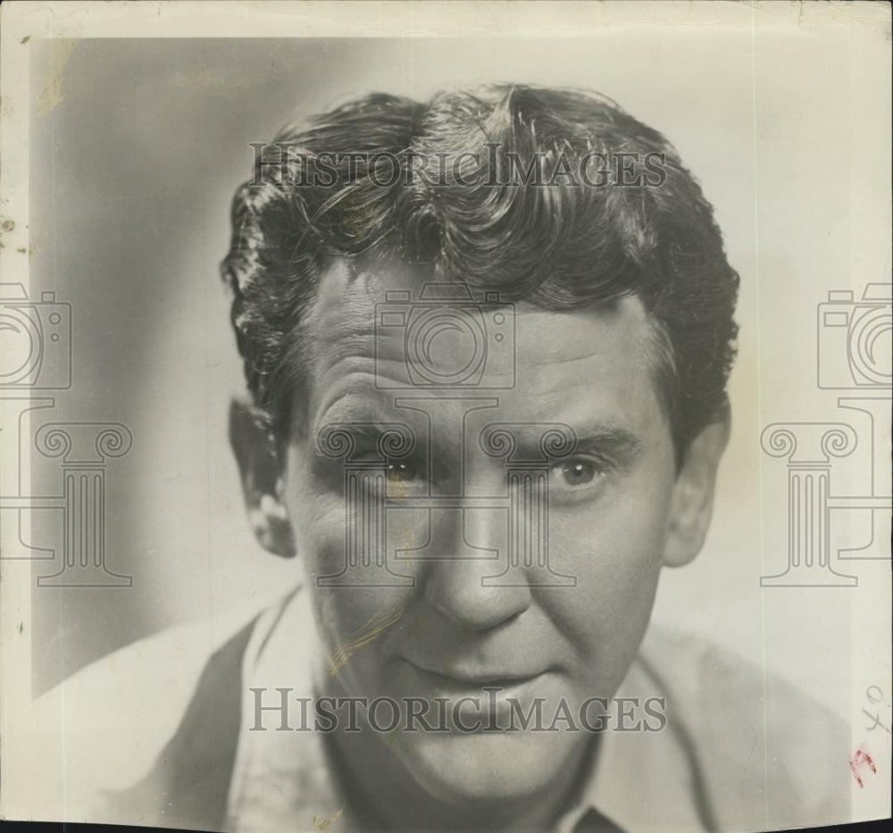 1953 Press Photo actor Burgess Meredith - Historic Images