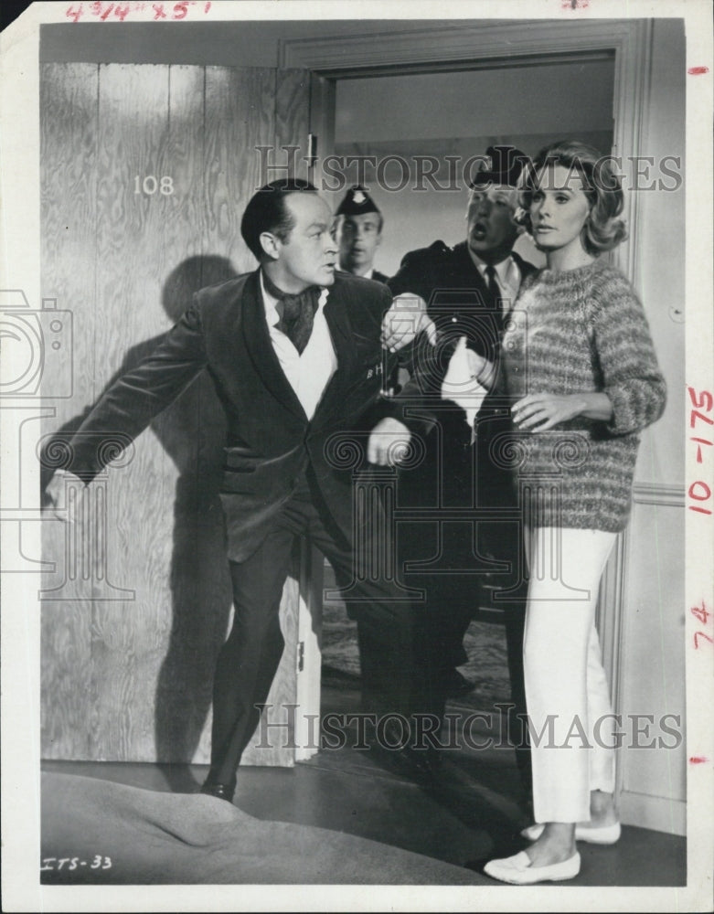 1966 Dina Merrill Bob Hope I'll Take Sweden - Historic Images