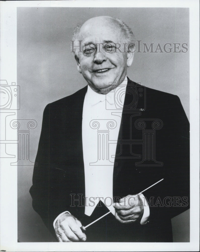 Press Photo Eugene Ormandys at eighty conductor Music director - Historic Images