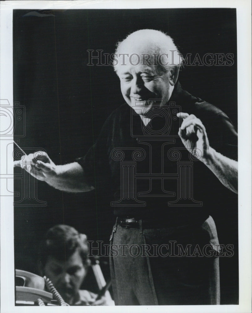 Press Photo Eugene Ormandy Conductor at eighty - Historic Images