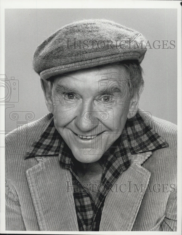 1982 Press Photo Actor Burgess Meredith in "Gloria" - Historic Images