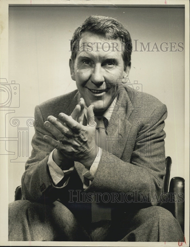 Press Photo Burgess Meredith The Practical Dreamer Our American Heritage - Historic Images