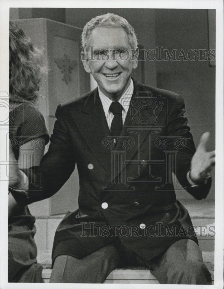 1980 Press Photo Burgess Meredith on "Those Amazing Animals" - Historic Images