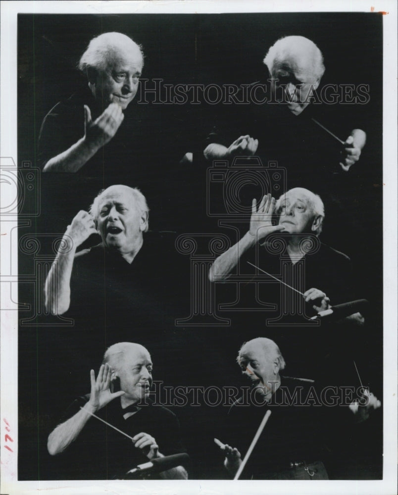 1979 Press Photo Conductor, Eugene Ormandy - Historic Images