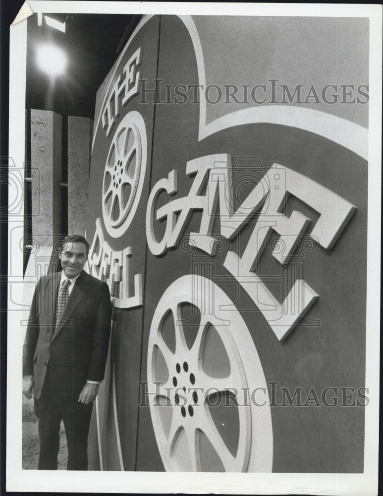 Press Photo Game Show Host Jack Barry - Historic Images