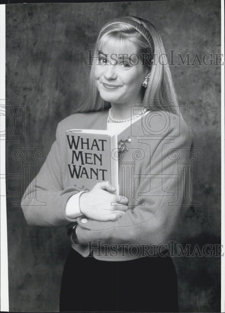 1990 Press Photo Actress Bonnie Hunt. - Historic Images