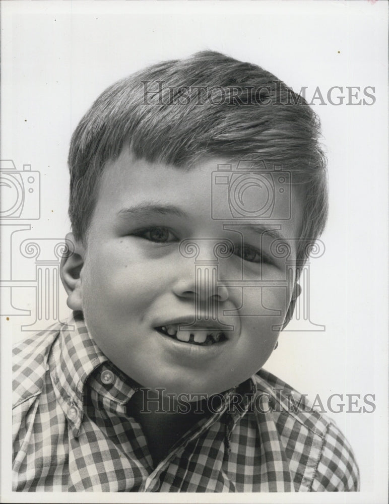 1967 Actor Clint Howard On CBS Television Show Gentle Ben - Historic Images