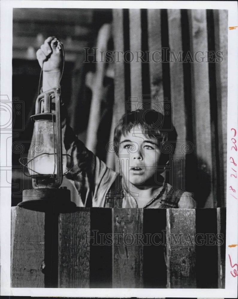 1973 Press Photo Young Clint Howard American film and television actor. - Historic Images