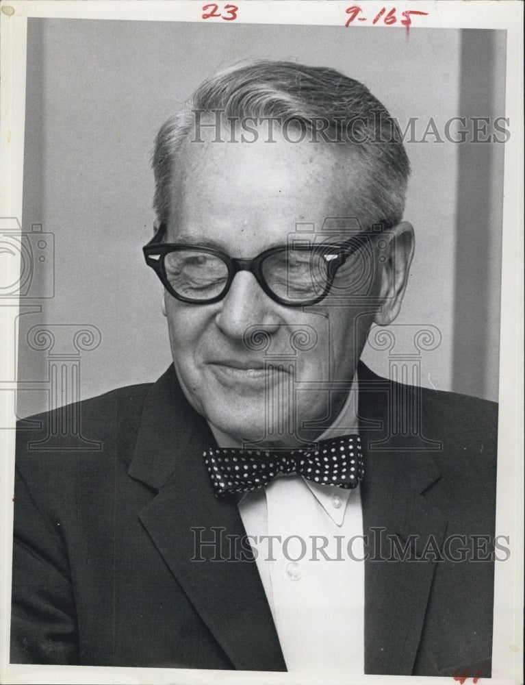 1966 Raymond Houston Exec Dir Community Welfare Council St Petersbur - Historic Images