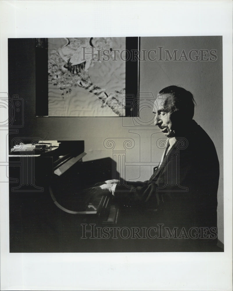 1964 Operetta Composer Rudlolf Fiml - Historic Images