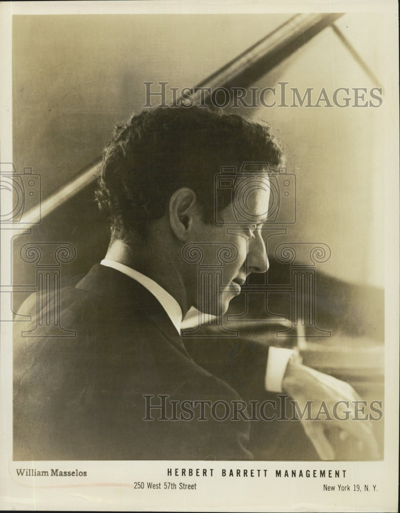 1947 Pianist William Masselos Classical Musician Symphony Florida - Historic Images