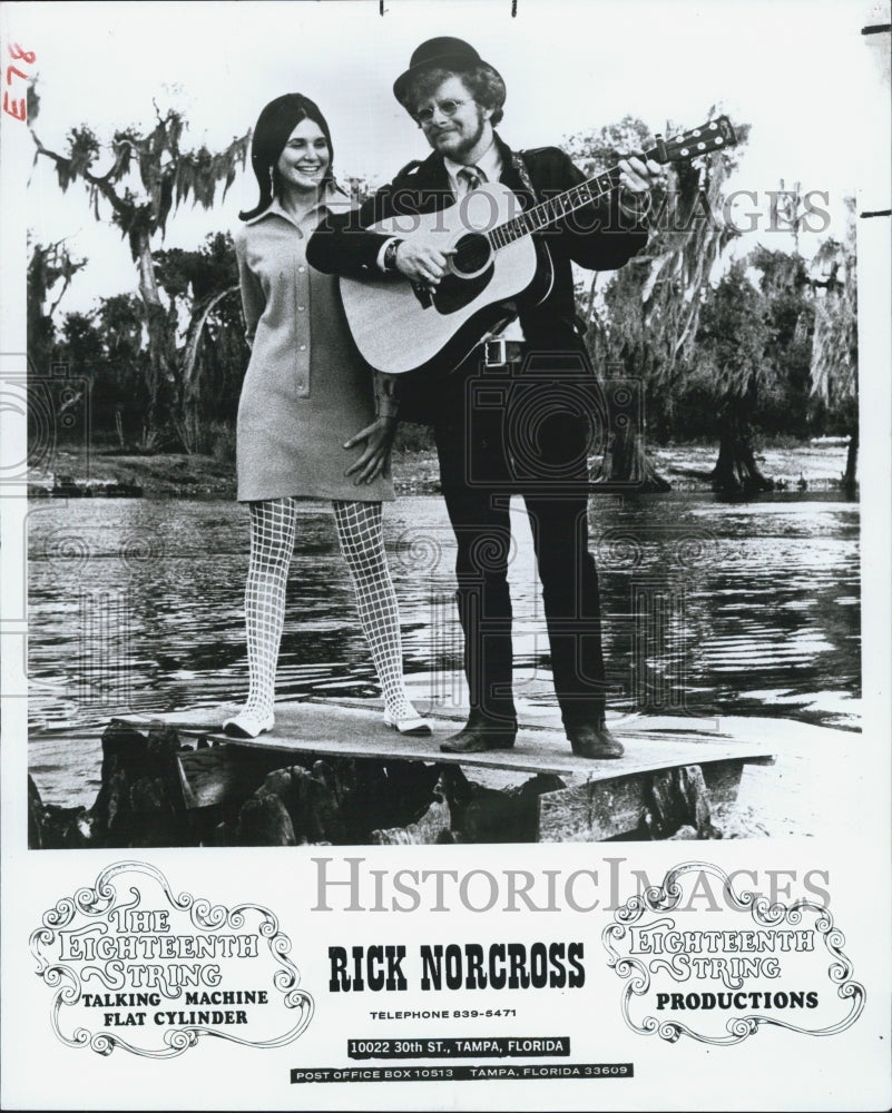 1963 Press Photo Rick Norcross American Singer and Musician. - RSG71719 - Historic Images