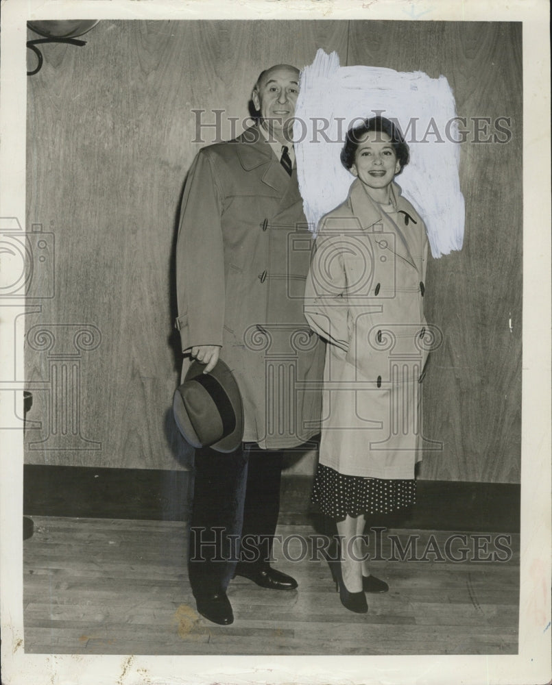 Press Photo Mr. & Mrs. Arthur Murray Of Arthur Murray Inc. - Historic Images