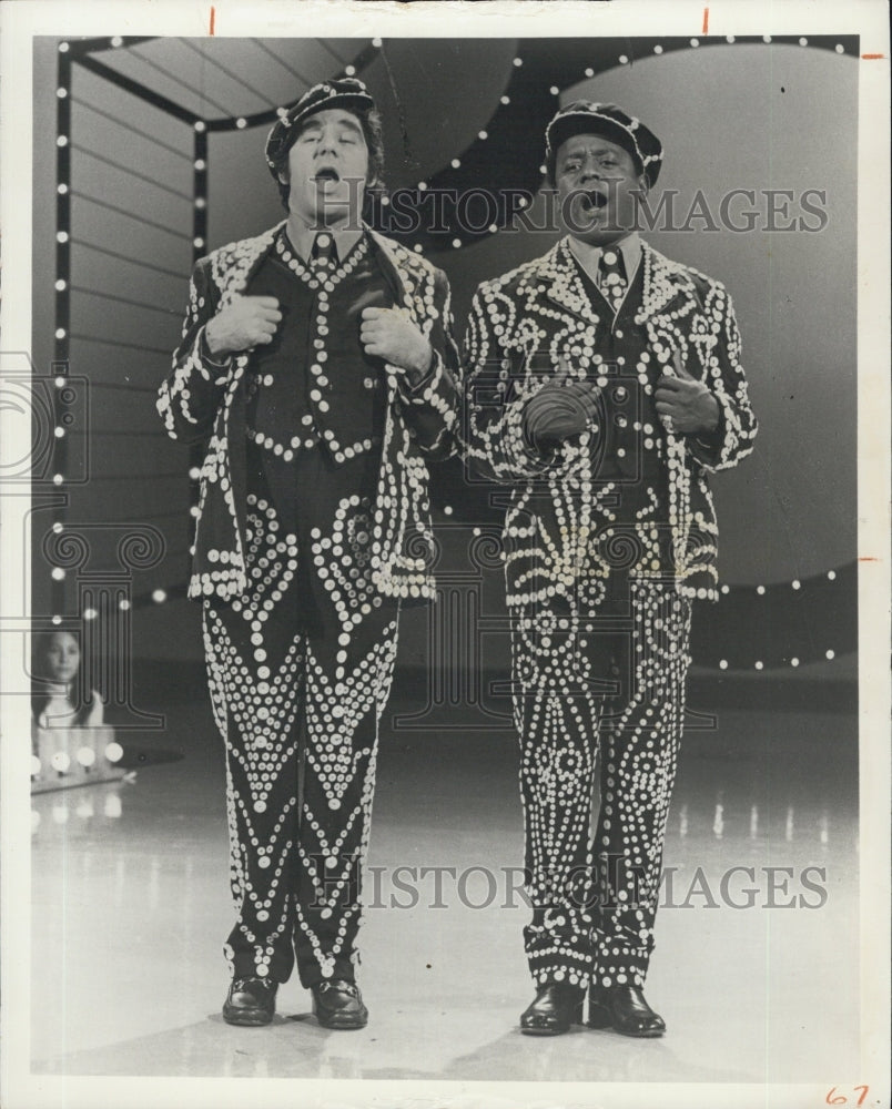 1973 Press Photo Anthony Newley/Actor/Singer/Flip Wilson/Comedian - Historic Images