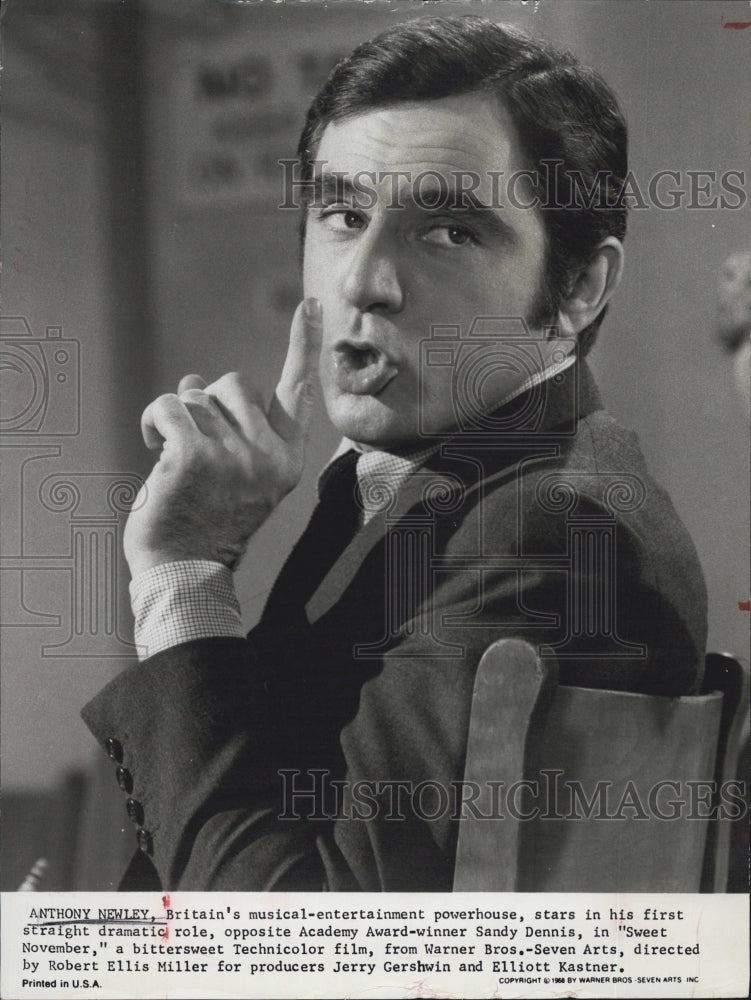 1968 Anthony Newley/English Actor/Singer/Songwriter - Historic Images