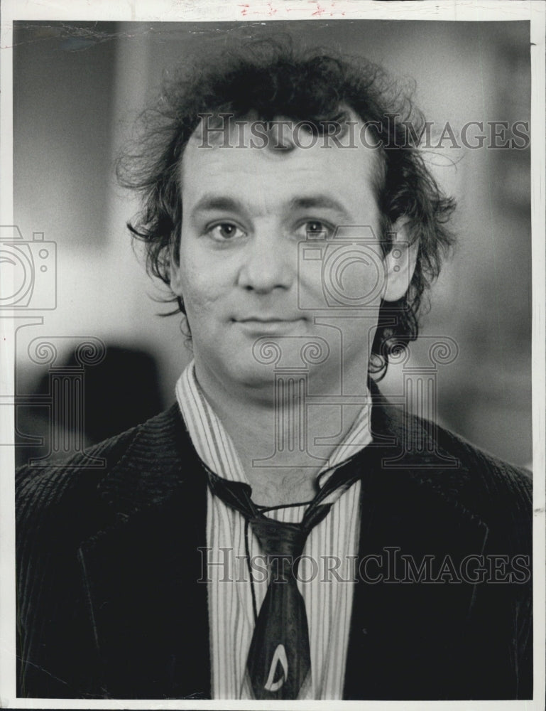 1983 Press Photo Square Pegs Star Bill Murray As Substitute Teacher COPY - Historic Images
