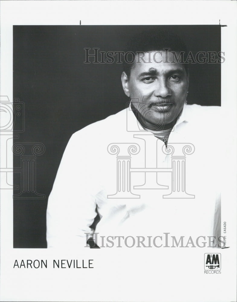 1993 Press Photo Aaron Neville Singer - Historic Images