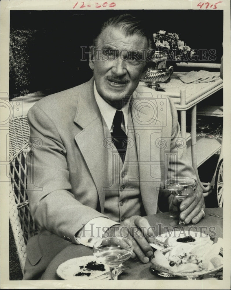 1968 Actor Walter Pidgeon As Florenz Ziegfeld in Funny Girl - Historic Images