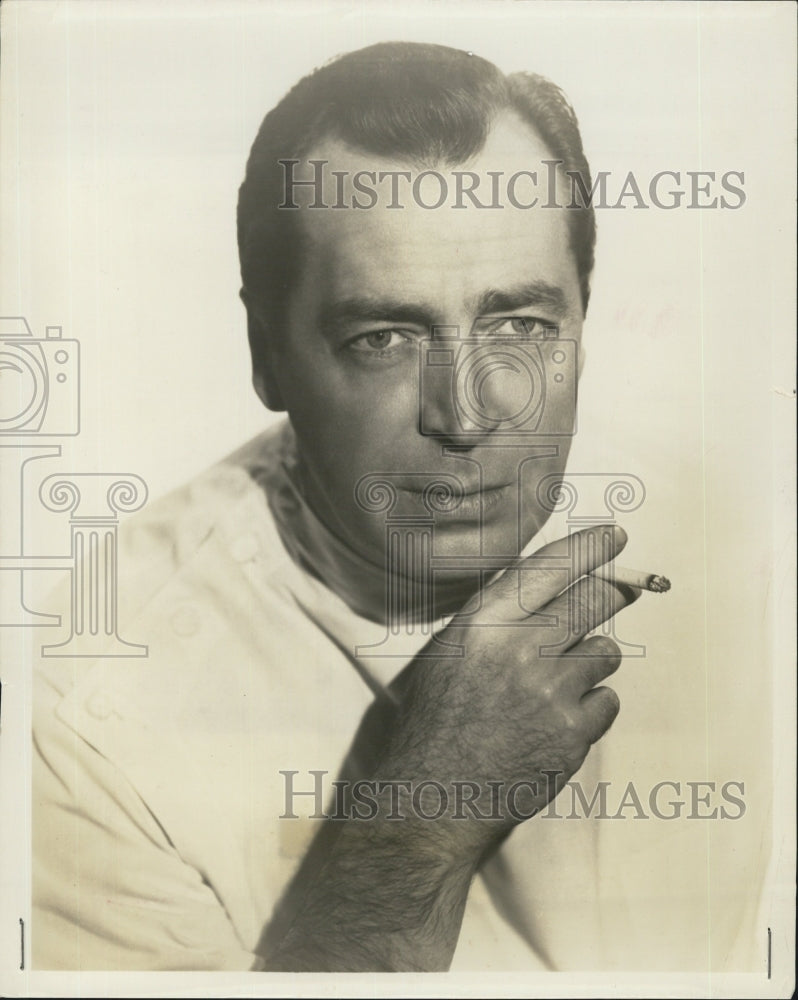 Press Photo Actor John Howard in Drama "Dr. Hudson's Secret Journal" - Historic Images