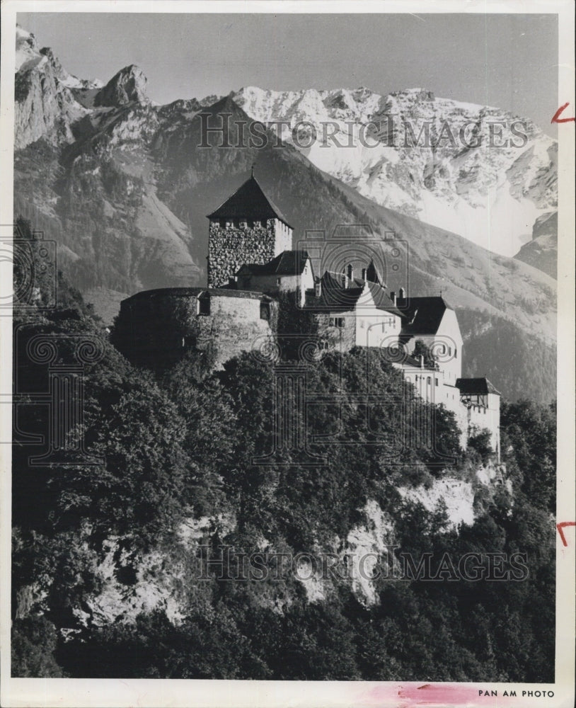 1965 Castle in the mountains. - Historic Images