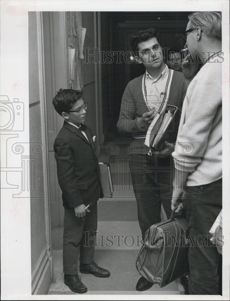 1963 Eight Year Old at University of Tampa Charles Carron - Historic Images