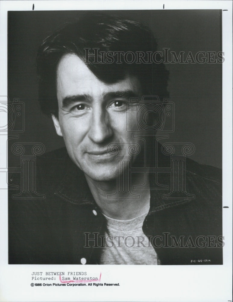 1989 Press Photo Sam Waterson in Just Between Friends - Historic Images