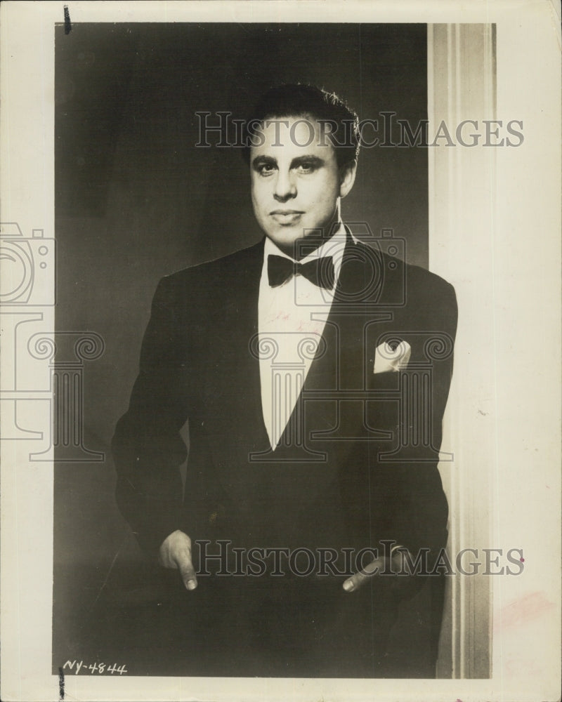 1959 Press Photo George London Bass-Baritone - Historic Images