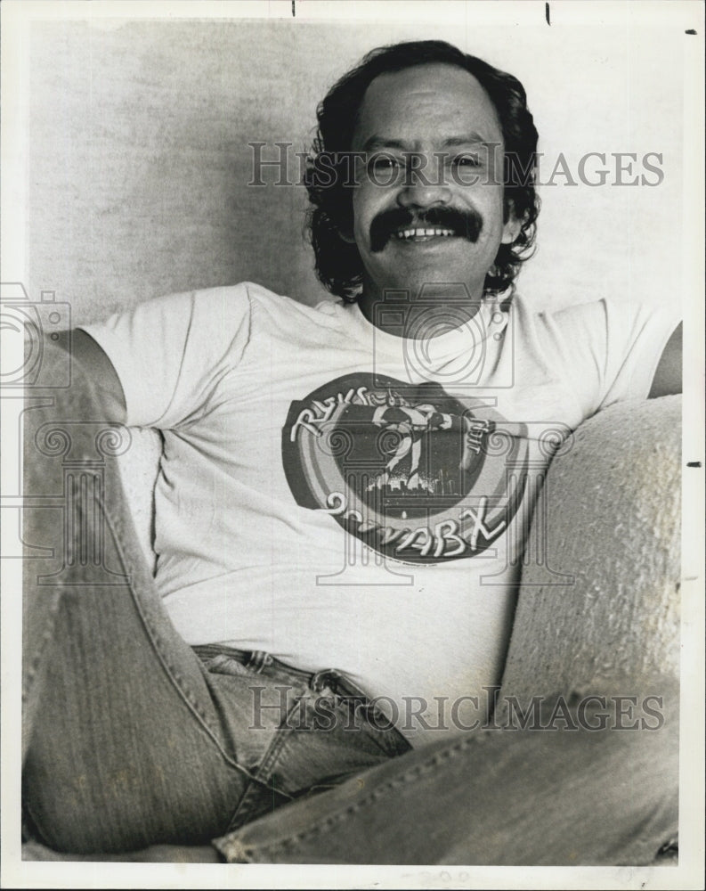 1986 Press Photo Comedian Cheech Marin Cheech & Chong 70's Comedy Tommy Chong - Historic Images