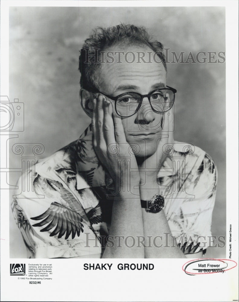 1992 Press Photo Matt Frewer - Historic Images