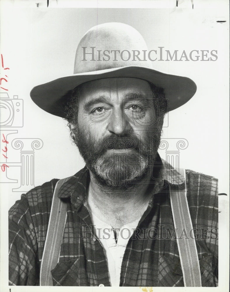 1982 Press Photo Little House: A New Beginning Series Actor Victor French - Historic Images