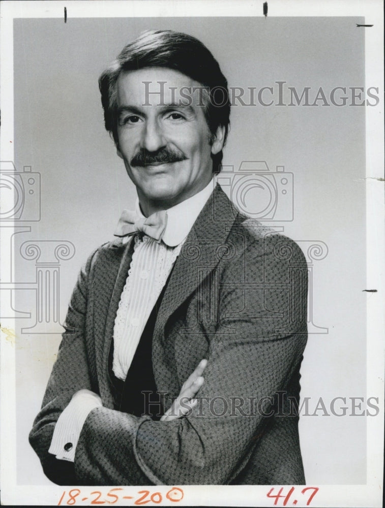1981 Press Photo Best Of The West Series Actor Leonard Frey Character Portrait - Historic Images