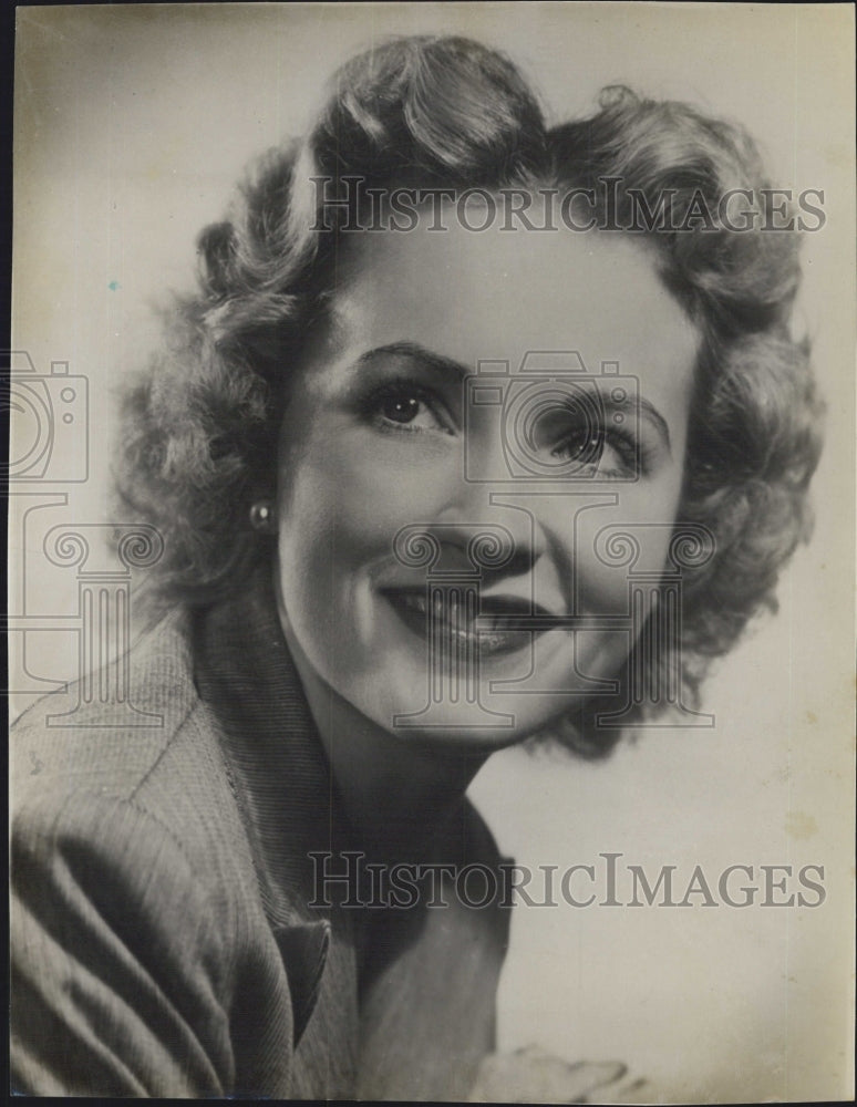 1951 Press Photo Actress Susanna Foster Portrait - RSG73125 - Historic Images