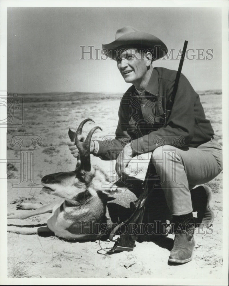 Press Photo Joe Foss - Historic Images