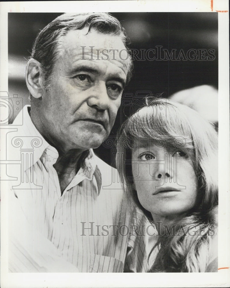 1985 Press Photo Jack Lemmon, Sissy Spacek in "Missing" - Historic Images