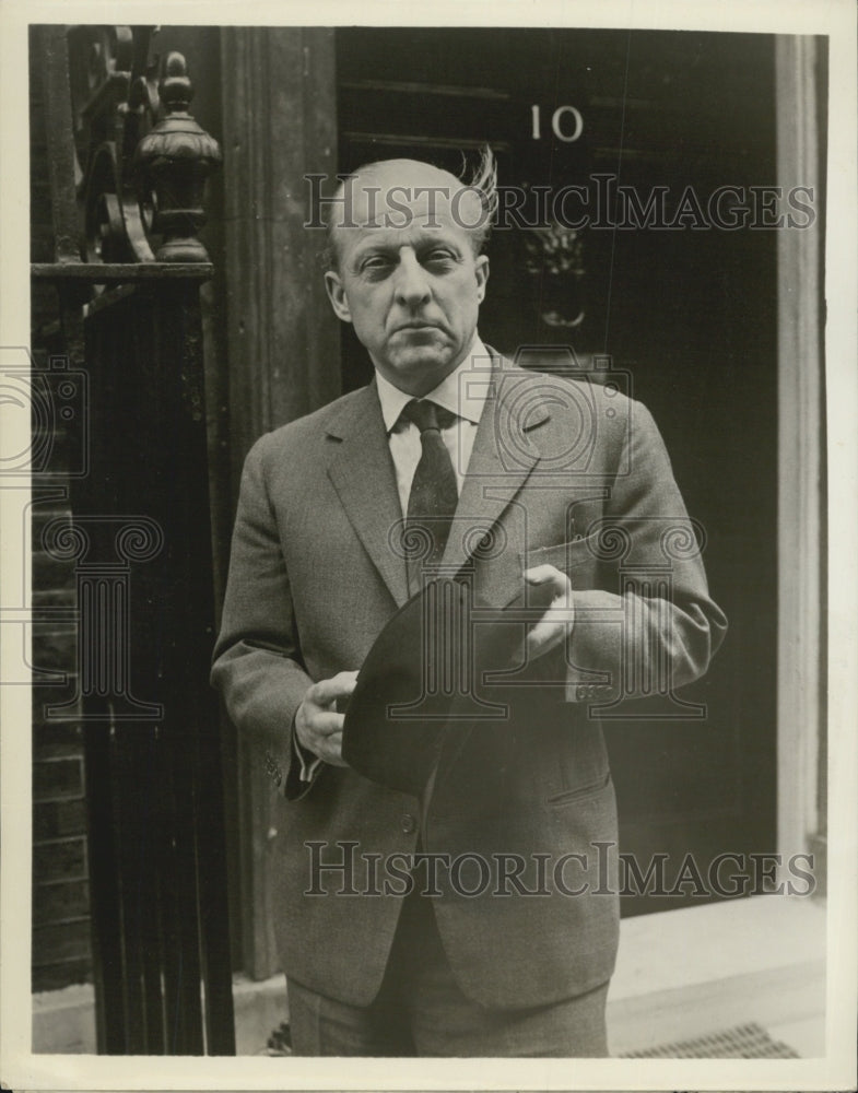 1961 Press Photo NBC News Senior European Correspondant Joseph Harsch - Historic Images