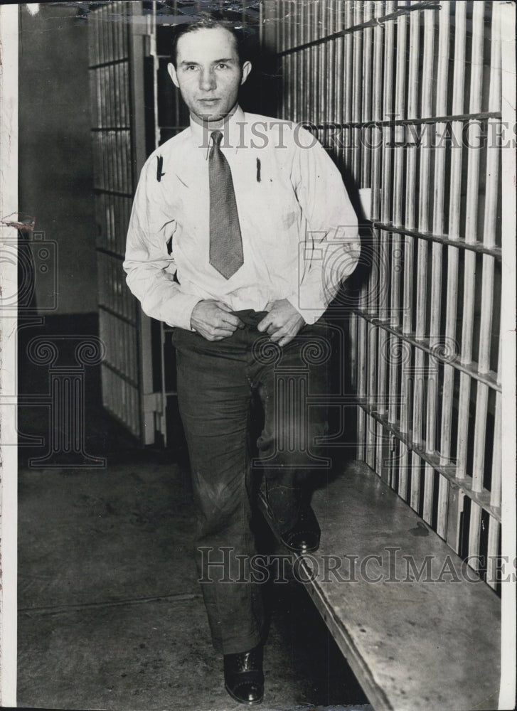 1976 Press Photo Bruno Richard Hauptmann Convicted Lindbergh Baby Kidnap Murder - Historic Images