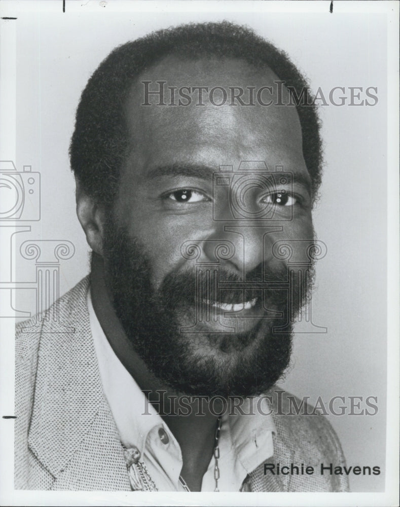 1985 Press Photo Richie Havens - Historic Images