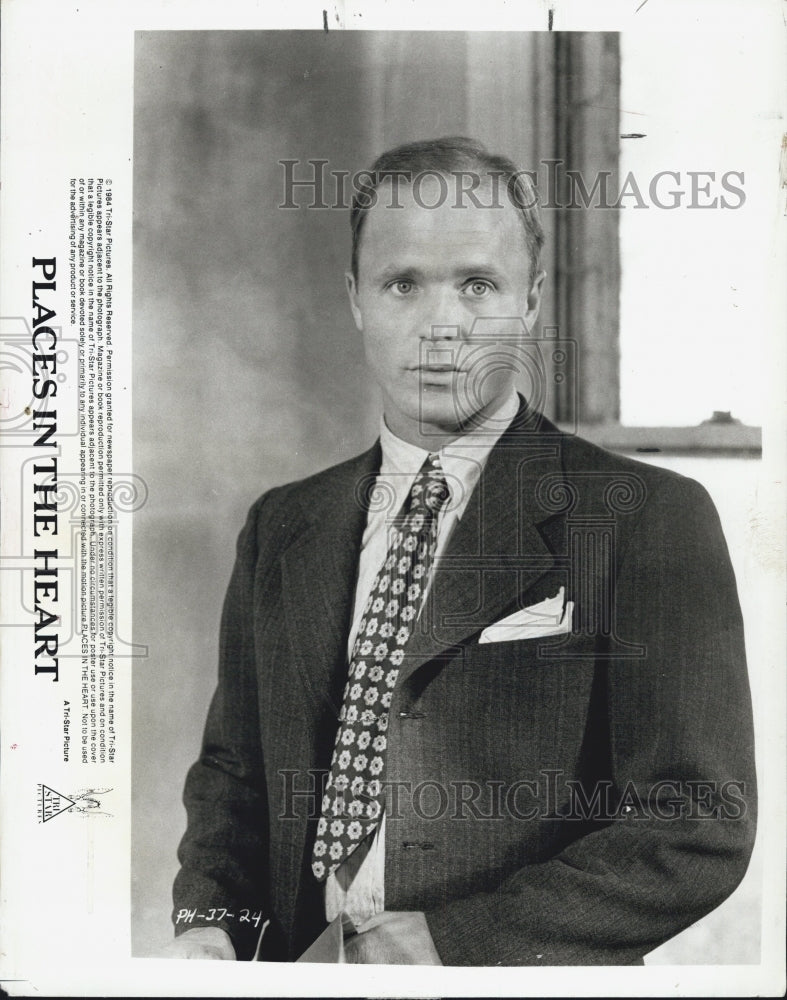 1990 Press Photo Places In the Heart Film Actor Ed Harris Scene - Historic Images