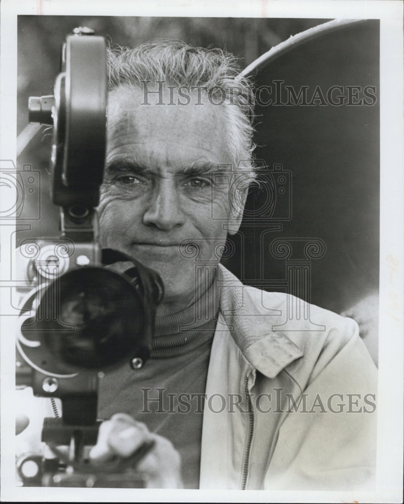 1976 Press Photo James D. Hammond Filmmaker Wildlife Audubon Series - RSG73391 - Historic Images