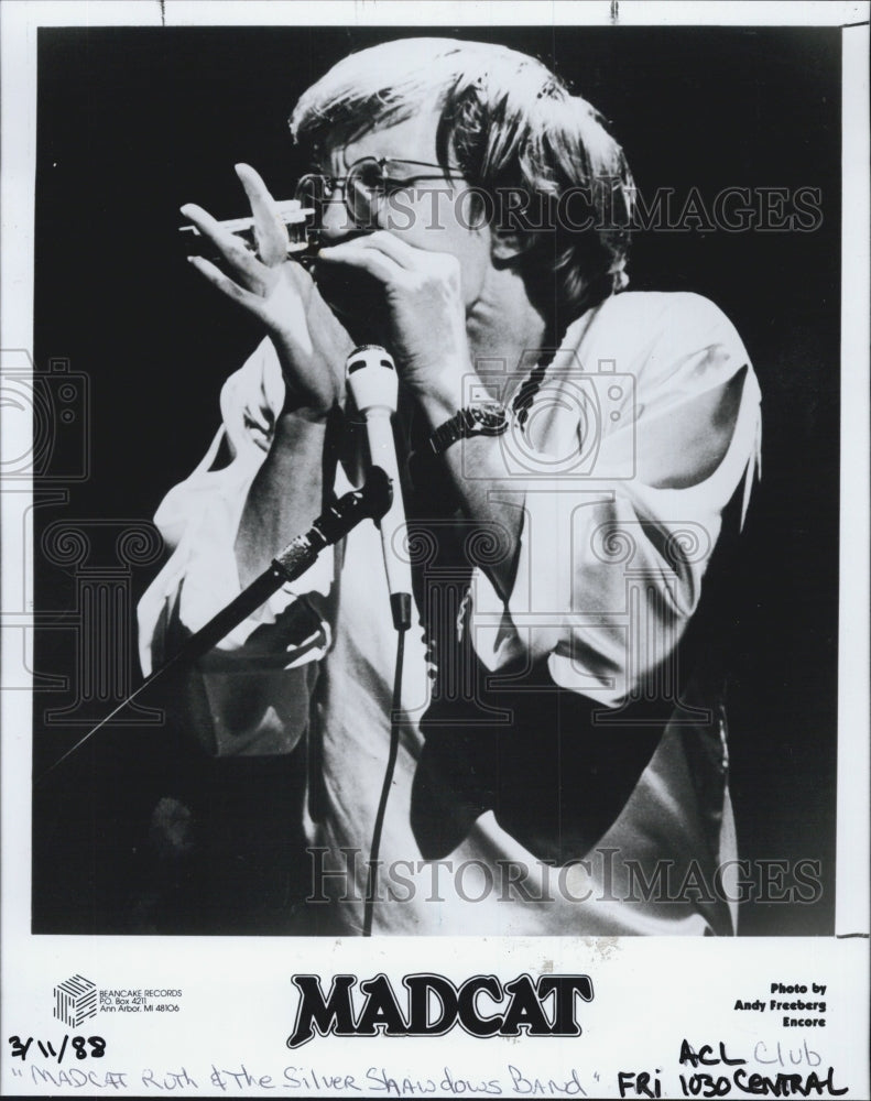 1988 Press Photo Madcat Ruth - Historic Images