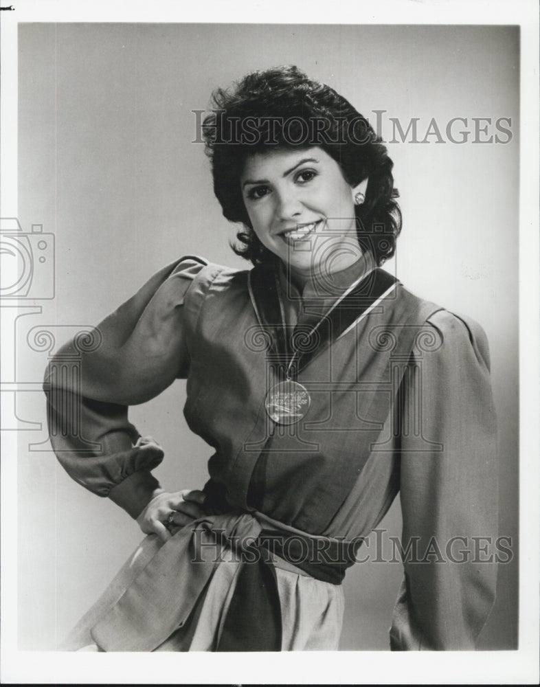 1979 Press Photo Susan Hammet America&#39;s Junior Miss On TV Special CBS - Historic Images