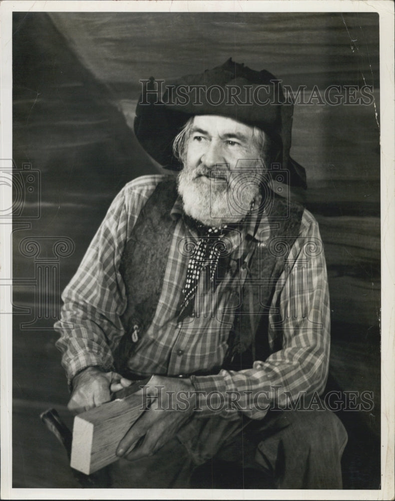 Press Photo Actor George Francis Hayes As Bobby - Historic Images