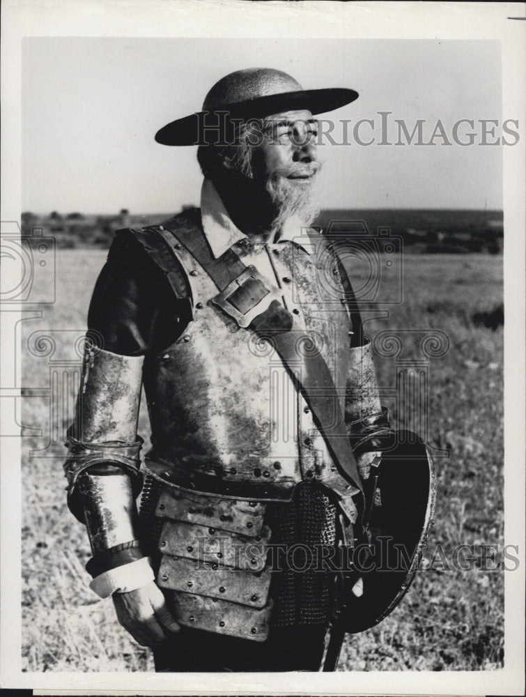 1973 Press Photo Rex Harrison in the &quot;adventures of Don Quixote&quot; - RSG73549 - Historic Images