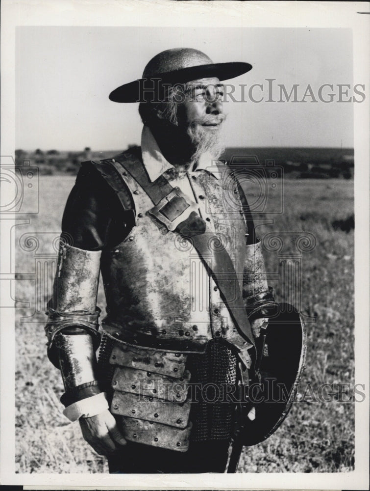 1973 Press Photo Rex Harrison in the "adventures of Don Quixote" - RSG73549 - Historic Images